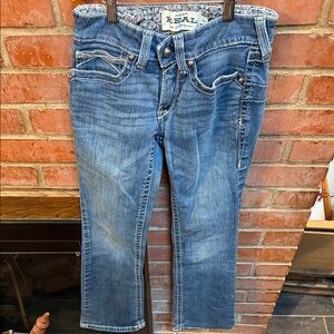 Ariat R.E.A.L. Denim Boot Cut Women's Blue Jeans 26R